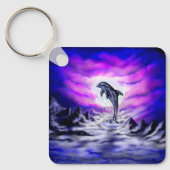 Moonlight Dolphin Schlüsselanhänger (Vorderseite)