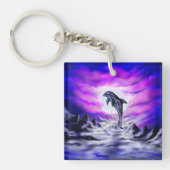 Moonlight Dolphin Schlüsselanhänger (Vorderseite)