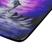 Moonlight Dolphin Schneidebrett (Ecke)
