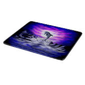 Moonlight Dolphin Schneidebrett (Ecke)