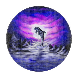 Moonlight Dolphin Schneidebrett