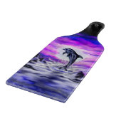 Moonlight Dolphin Schneidebrett (Ecke)