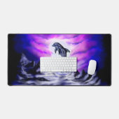 Moonlight Dolphin Schreibtischunterlage (Tastatur & Maus)