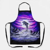 Moonlight Dolphin Schürze (Vorderseite)