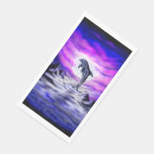 Moonlight Dolphin Serviette (Ecke)