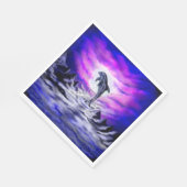 Moonlight Dolphin Serviette (Ecke)