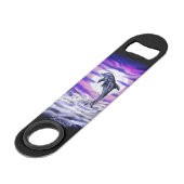 Moonlight Dolphin Speedflaschenöffner (Vorderseite Schrägansicht)
