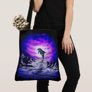 Moonlight Dolphin Tasche