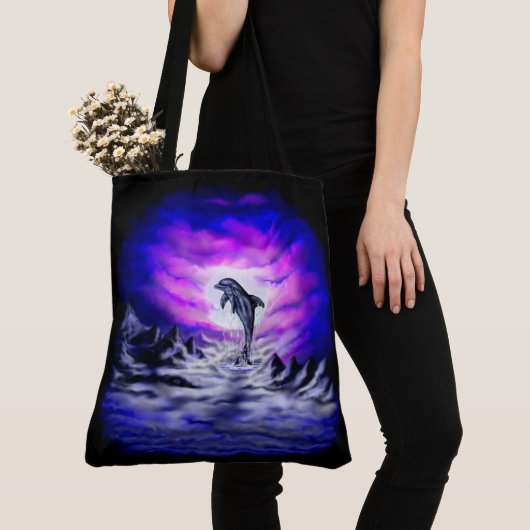 Moonlight Dolphin Tasche (Von Nahem)