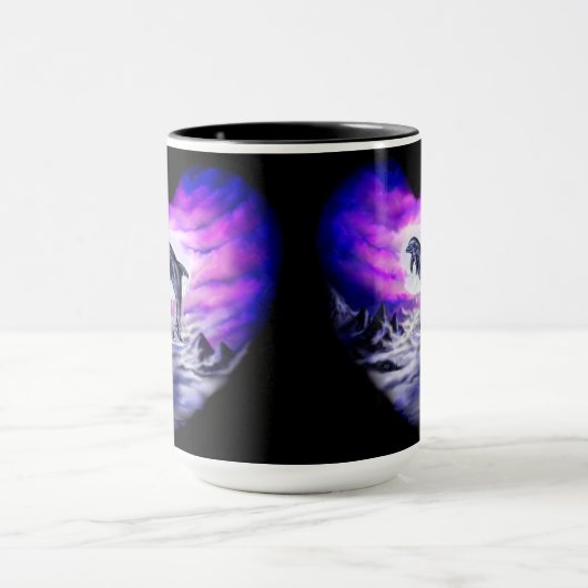 Moonlight Dolphin Tasse (Zentrum)