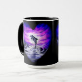 Moonlight Dolphin Tasse (Vorderseite Links)
