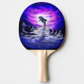 Moonlight Dolphin Tischtennis Schläger (Vorderseite)