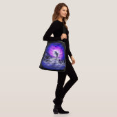 Moonlight Dolphin Tragetaschen Mit Langen Trägern (Am Model)
