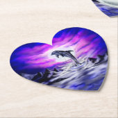 Moonlight Dolphin Untersetzer (angewinkelt)