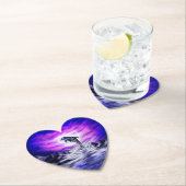 Moonlight Dolphin Untersetzer (Vor Ort)