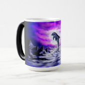 Moonlight Dolphin Verwandlungstasse (Vorderseite Links)