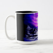 Moonlight Dolphin Zweifarbige Tasse (Links)