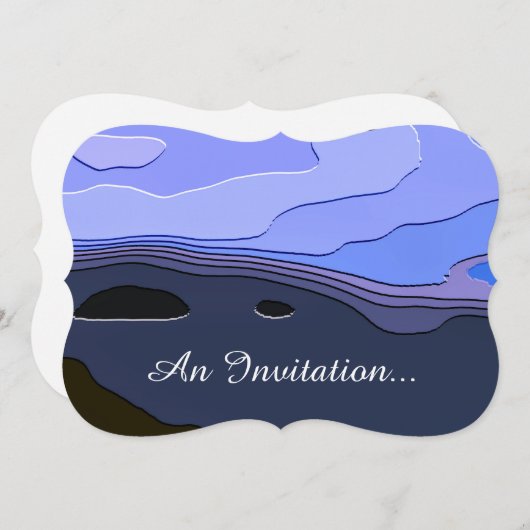 MOONLIGHT EINLADUNG (Vorne/Hinten)