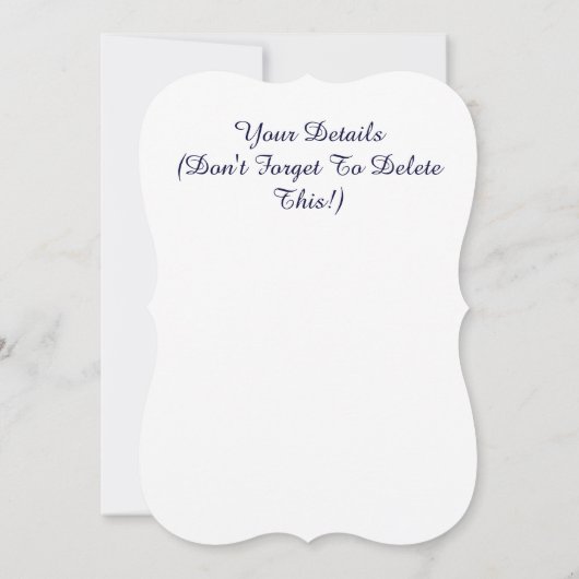 MOONLIGHT EINLADUNG (Rückseite)