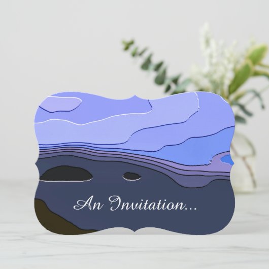 MOONLIGHT EINLADUNG (Stehend Vorderseite)