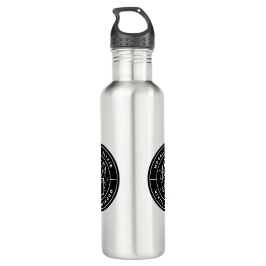 Moonlight Elixir Edelstahlflasche (Rückseite)