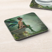 Moonlight Fairy Getränkeuntersetzer (Linke Seite)