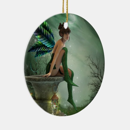 Moonlight Fairy Keramik Ornament (Rechts)