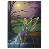 Moonlight Fairy Klemmbrett (Rückseite)