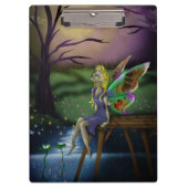 Moonlight Fairy Klemmbrett (Vorderseite)