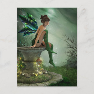 Moonlight Fairy Postcard Postkarte