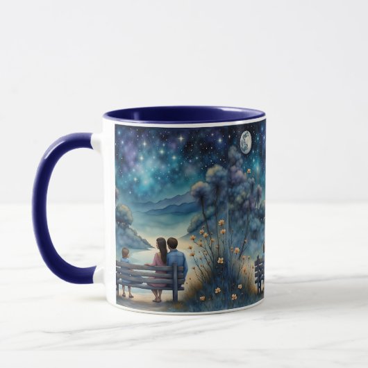 Moonlight Family Mug Tasse (Links)