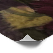 Moonlight Fantasy Magic Garden Landschaft Poster (Ecke)