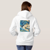 Moonlight Forest Fairy Hoodie (Schwarz voll)