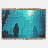 Moonlight Forest Spirits Design Decke (Vorderseite)