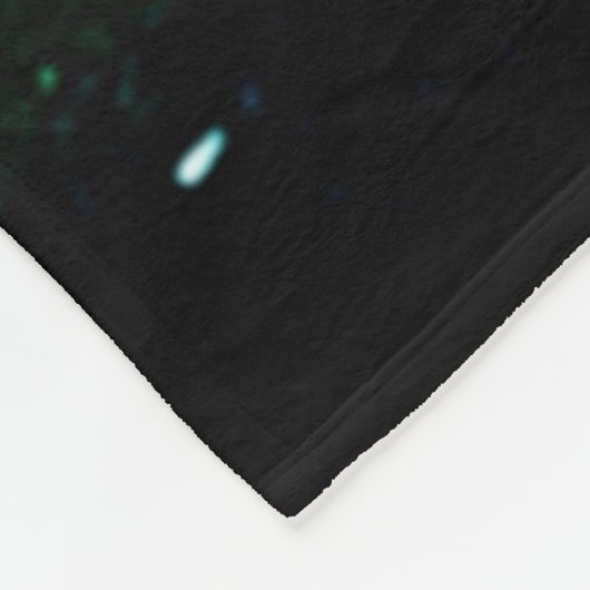 Moonlight Forest Spirits Design Fleecedecke (Ecke)