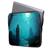 Moonlight Forest Spirits Design Laptopschutzhülle (Vorderseite Links)