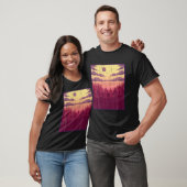 Moonlight Forest Trees Landschaft Landschaft Wilhe T-Shirt (Unisex)