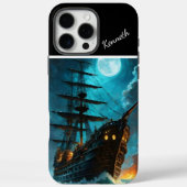 Moonlight Galleon Case-Mate iPhone Hülle (Rückseite)