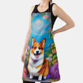 Moonlight Garden Corgi Dog Schürze (InSitu)