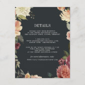 Moonlight Garden Guest Information Card Begleitkarte (Vorderseite)