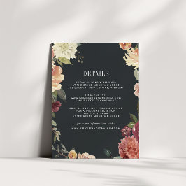 Moonlight Garden Guest Information Card Begleitkarte