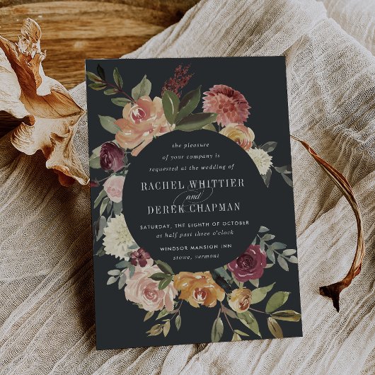 Moonlight Garden Hochzeit Einladung