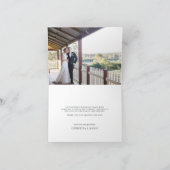 Moonlight Garden Vielen Dank Karte mit/ Innen Foto (Innenseite)