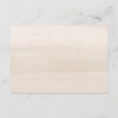 Moonlight Garden Wedding Empfang Eintrittskarte Begleitkarte (Rückseite)