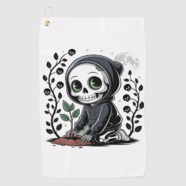 Moonlight Gardener Golfhandtuch