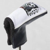 Moonlight Gardener Putter Cover Golf Headcover (3/4 Vorderseite)
