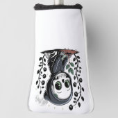 Moonlight Gardener Putter Cover Golf Headcover (Rotieren 90)