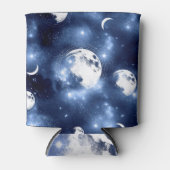 Moonlight Glow Moon Phasen in Sky Clouds Dosenkühler (Vorderseite)
