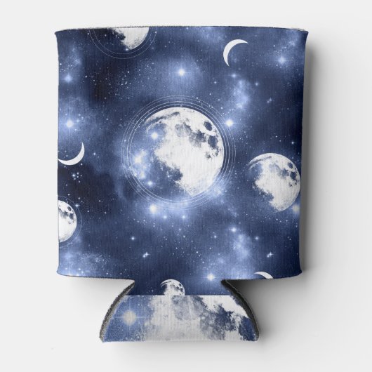Moonlight Glow Moon Phasen in Sky Clouds Dosenkühler (Vorderseite)
