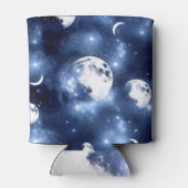 Moonlight Glow Moon Phasen in Sky Clouds Dosenkühler (Rückseite)